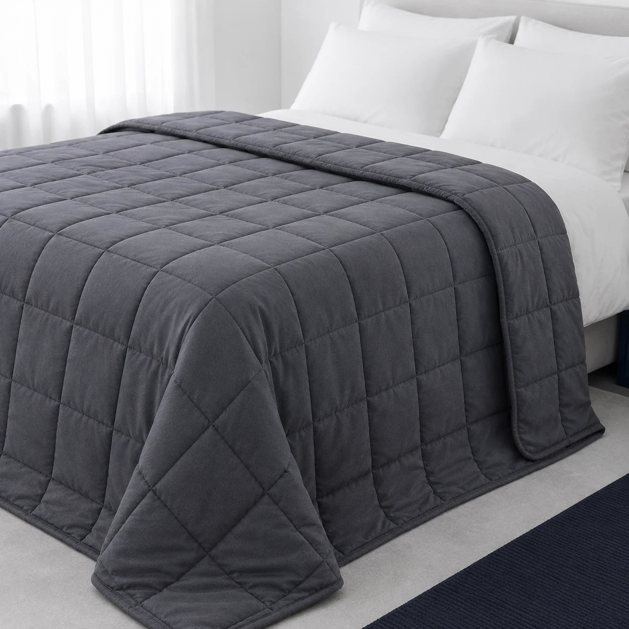 Couverture Lestée d'Été 9 kg — Gris
