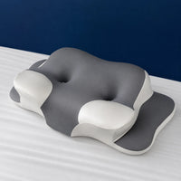 Oreiller Mémoire de Forme Ergonomique — Housse Rafraîchissante Lavable