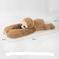 Peluche Lestée Paresseux 1 kg — 65 cm