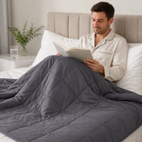Couverture Lestée d'Été 9 kg — Gris